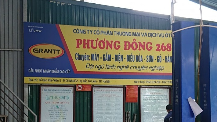 Hà Nội: Đại lý Dầu Motul - Gara Phương Đông 268